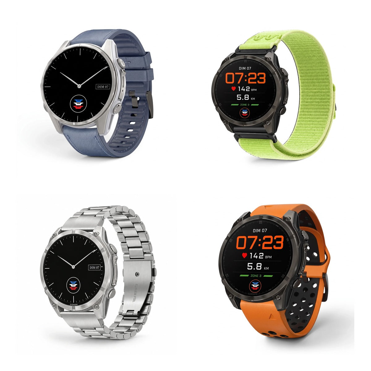 Clipz-it straps for Garmin Fenix compatible strap Image