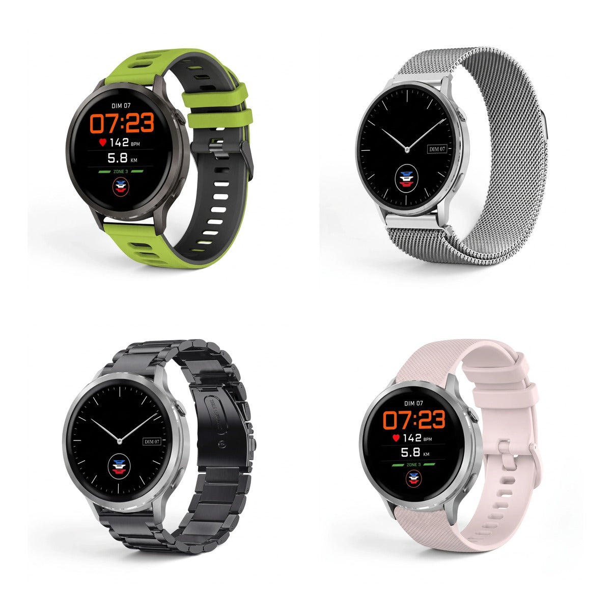 Clipz-it straps for Garmin Vivoactive compatible strap Image
