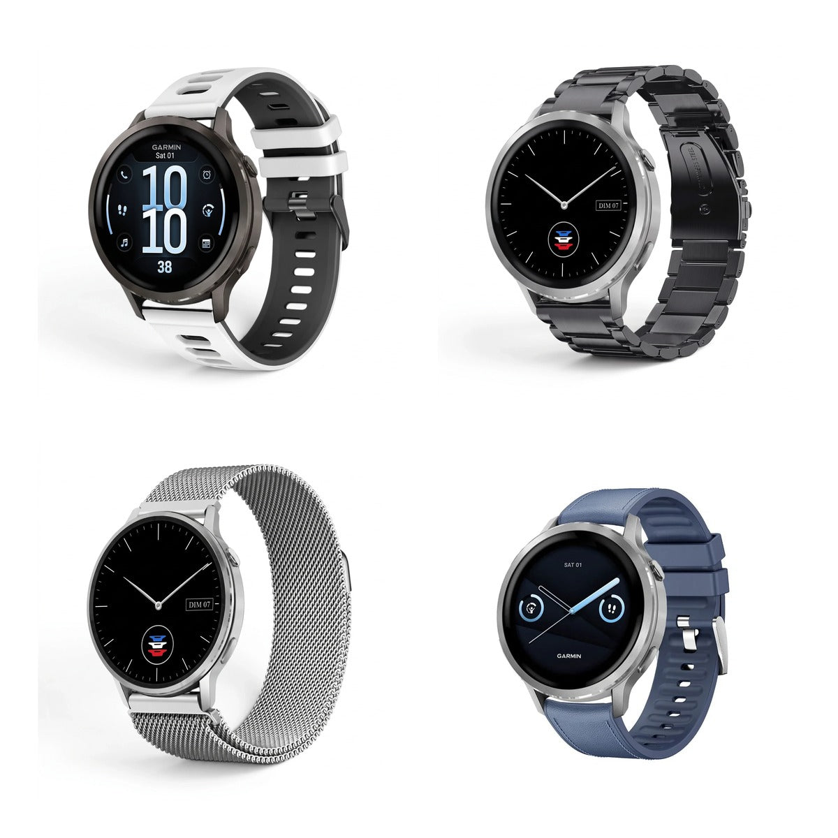Clipz-it straps for Garmin Forerunner 165 compatible strap Image