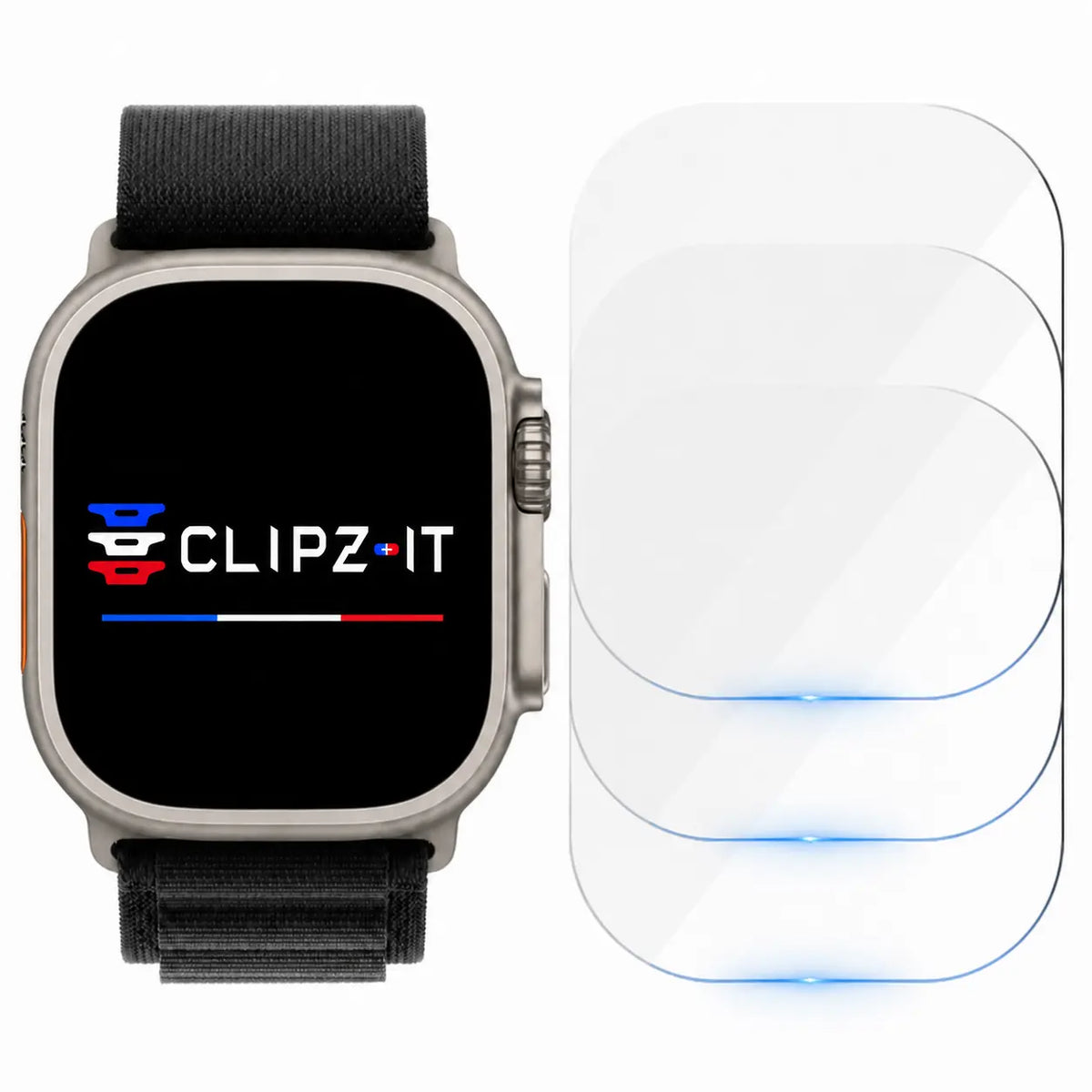 Clarity | Film Protection Écran Apple Watch Clipz-it Protection film-protection-ecran-apple-watch    hma1bf-ck.myshopify.com