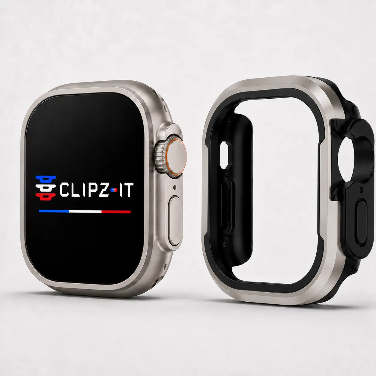 Edge | Coque Aluminium Apple Watch Clipz-it aluminium edge-coque-aluminium-apple-watch Gris Sidéral   hma1bf-ck.myshopify.com