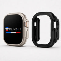 Edge | Coque Aluminium Apple Watch Clipz-it aluminium edge-coque-aluminium-apple-watch Noir   hma1bf-ck.myshopify.com