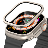Aegis — Film vitré cadre titane Apple Watch Ultra