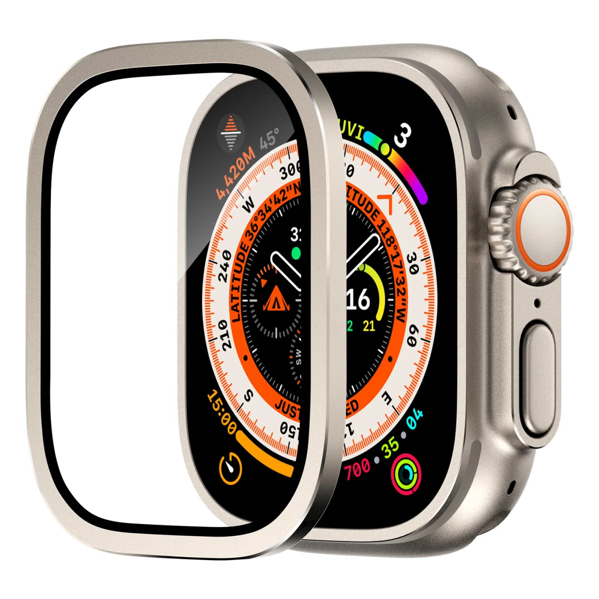 Aegis Titane — Film vitré Apple Watch Ultra