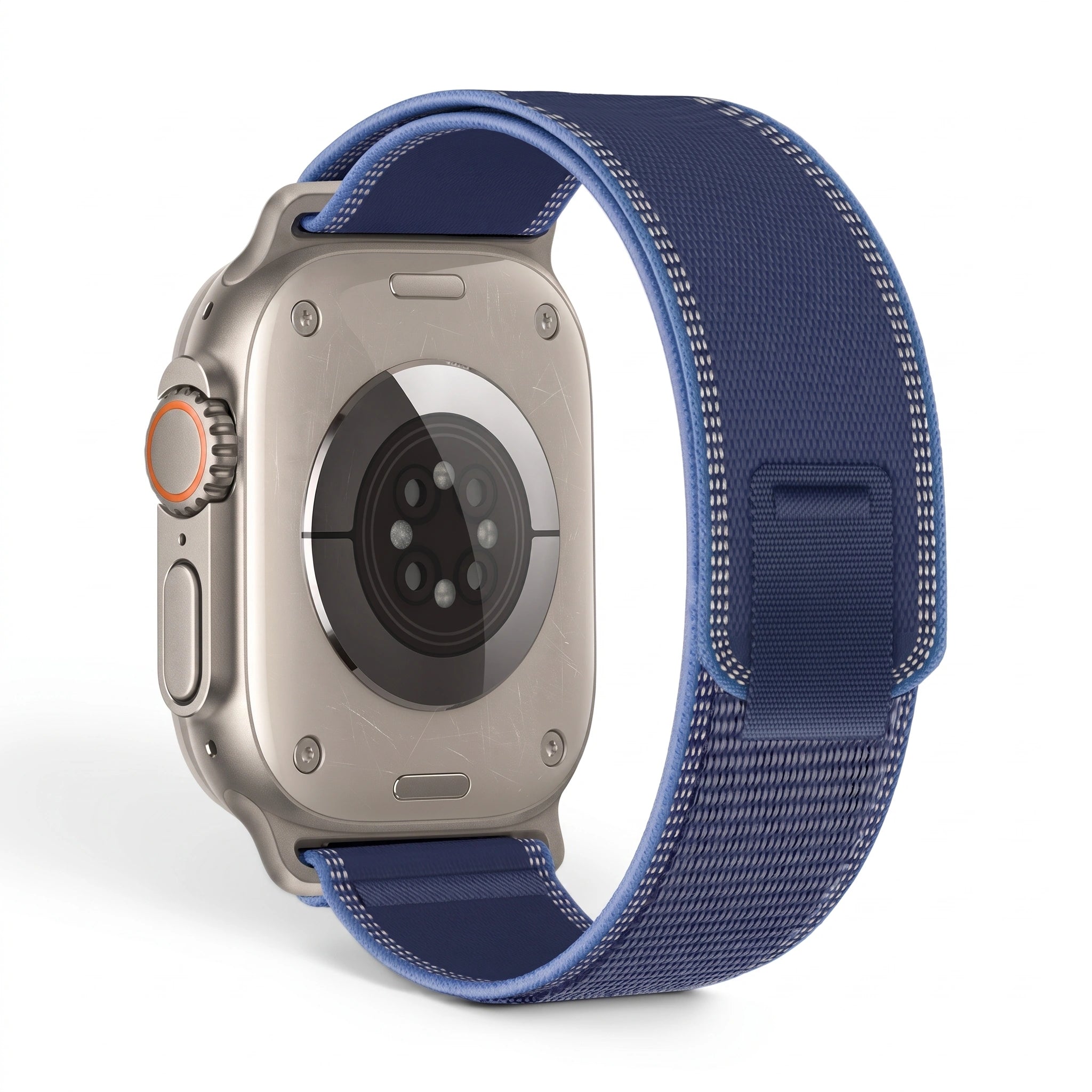 Bracelet Ampère nylon vert, vue 4 - Apple Watch | Clipz-it