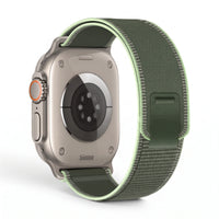 Bracelet Ampère nylon vert, vue 5 - Apple Watch | Clipz-it