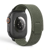 Bracelet Ampère nylon vert, vue 6 - Apple Watch | Clipz-it