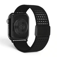 Bracelet Astra nylon blanc, vue 4 - Apple Watch | Clipz-it