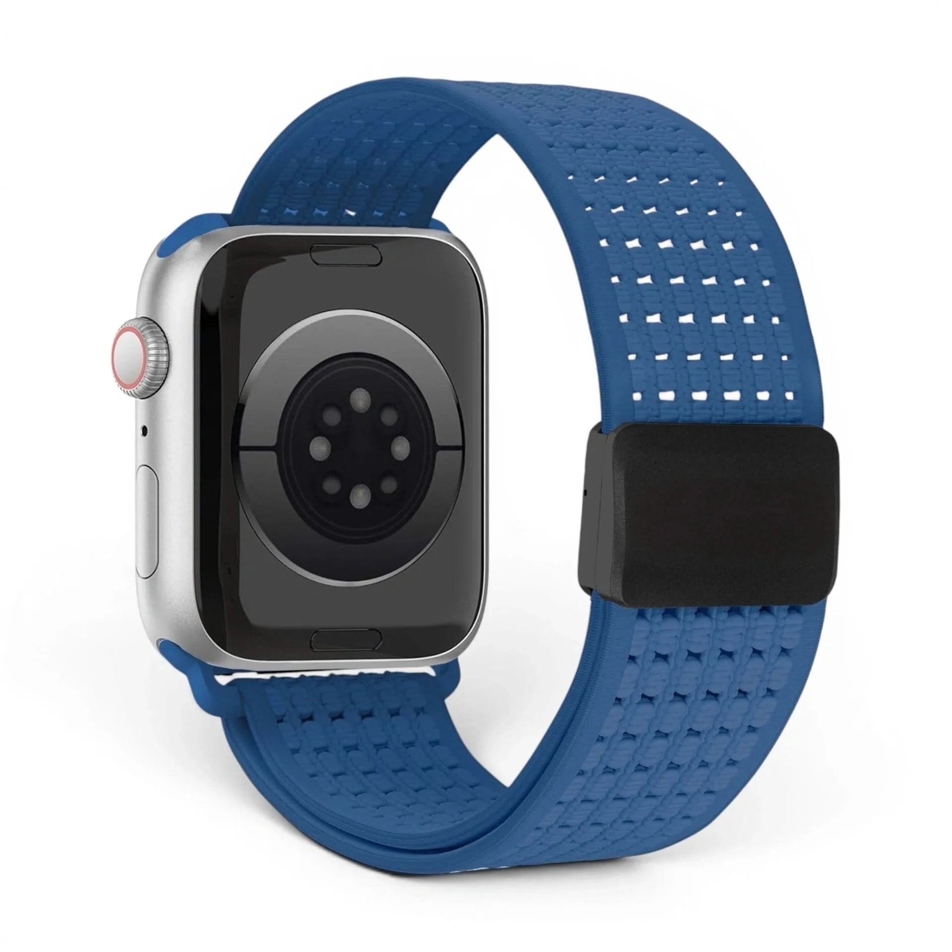 Bracelet Astra nylon blanc, vue 5 - Apple Watch | Clipz-it