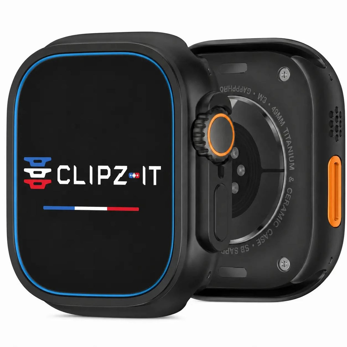 Bracelet Guardian protection noir - Apple Watch | Clipz-it