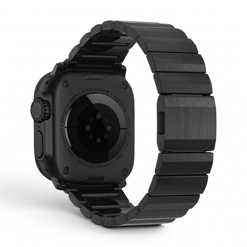 Bracelet Kevlar titane militaire titane, vue de dos - Apple Watch | Clipz-it