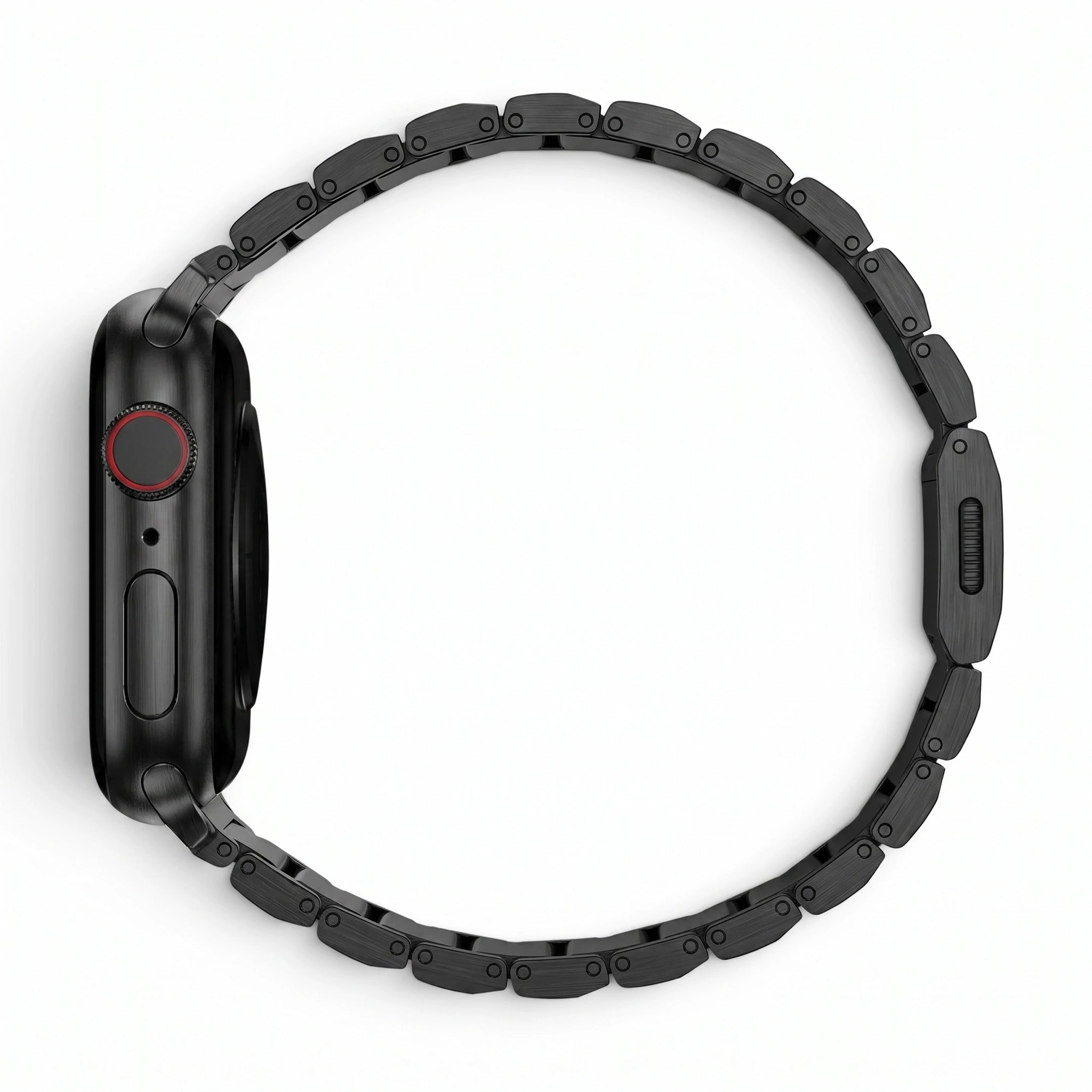 Bracelet Kevlar titane militaire titane, vue de face 2 - Apple Watch | Clipz-it