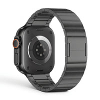 Bracelet Maillon acier inoxydable maillons titane, vue de dos - Apple Watch | Clipz-it