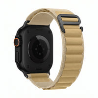 Bracelet Massif nylon sportif violet, vue de dos - Apple Watch | Clipz-it