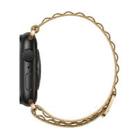 Bracelet Massif nylon sportif violet, vue de profil - Apple Watch | Clipz-it