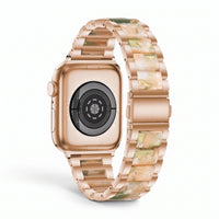 Bracelet Nacre acier inoxydable nacre, vue de dos - Apple Watch | Clipz-it