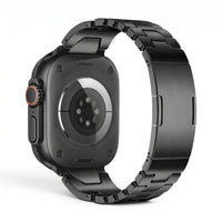 Bracelet Warden acier inoxydable titane, vue de dos 3 - Apple Watch | Clipz-it