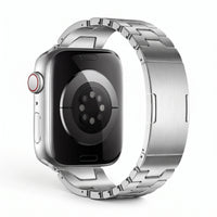Bracelet Warden acier inoxydable titane, vue de dos 5 - Apple Watch | Clipz-it