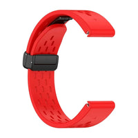 Urrem Garmin Aero QuickFit 20 mm rød i silikone, supplerende visning – Clipz-it