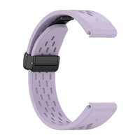 Силиконова каишка за часовник Garmin Aero QuickFit 22 мм, виолетова – Clipz-it