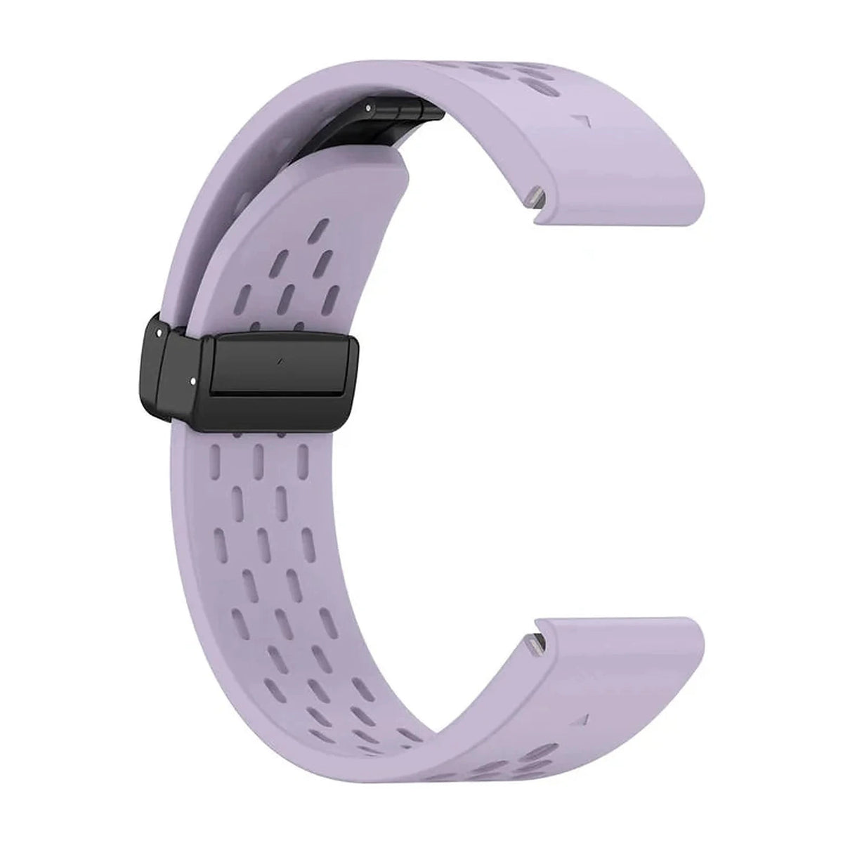 Bracelete Garmin Aero QuickFit 26 mm roxo em silicone – Clipz-it