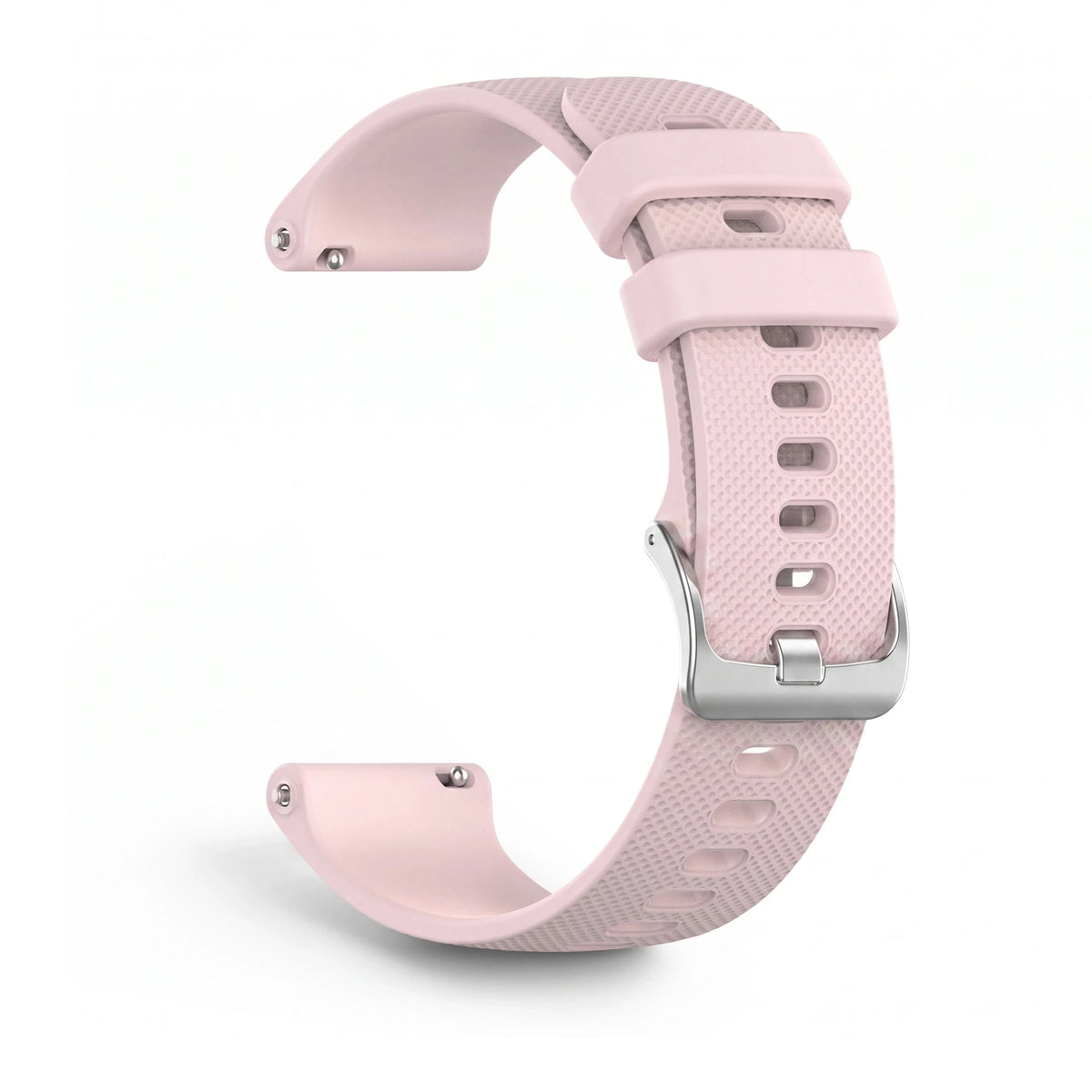 Bracelet Motion silicone rose, vue de dos 2 - Garmin Quick Release 18mm | Clipz-it