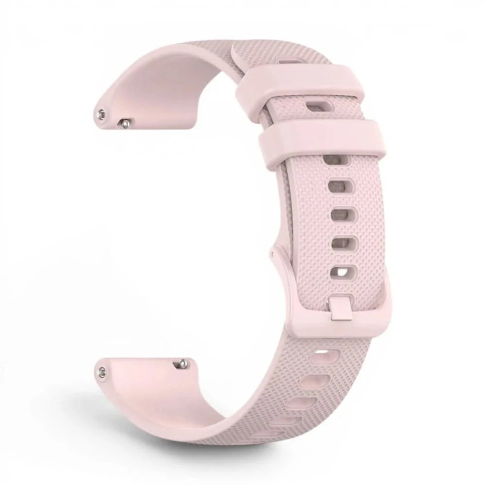 Bracelet Motion silicone rose, vue de dos 2 - Garmin Quick Release 18mm | Clipz-it
