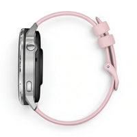 Bracelet Motion silicone rose, vue de dos - Garmin Quick Release 18mm | Clipz-it