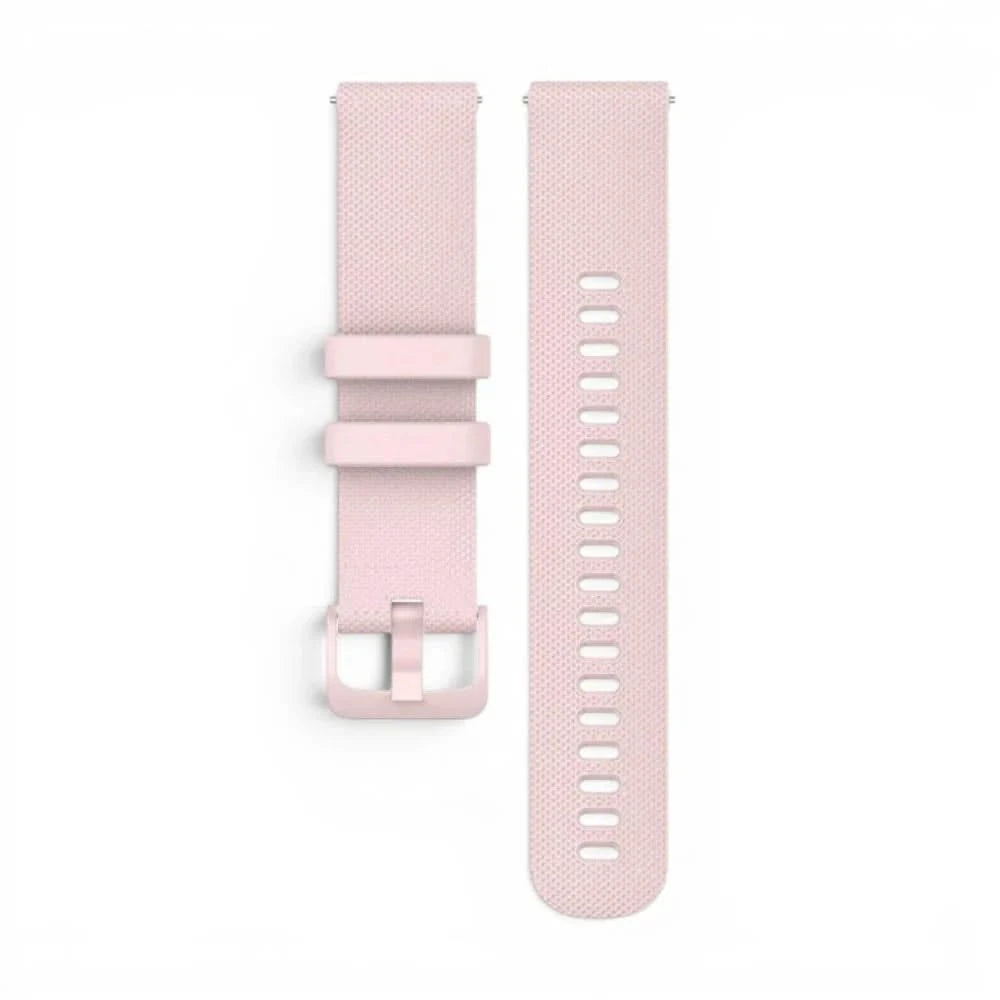 Bracelet Motion silicone vert, vue de profil 2 - Garmin Quick Release 18mm | Clipz-it