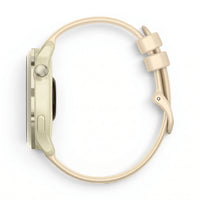 Bracelet Motion silicone beige, vue de dos - Garmin Quick Release 20mm | Clipz-it