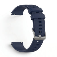Bracelet Motion silicone bleu, vue de profil - Garmin Quick Release 20mm | Clipz-it