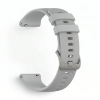 Bracelet Motion silicone gris, vue de profil - Garmin Quick Release 20mm | Clipz-it