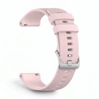 Bracelet Motion silicone rose, vue de profil - Garmin Quick Release 20mm | Clipz-it