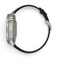 Kellarihm Nappa nahast must, tagantvaade - Garmin Quick Release 20mm | Clipz-it