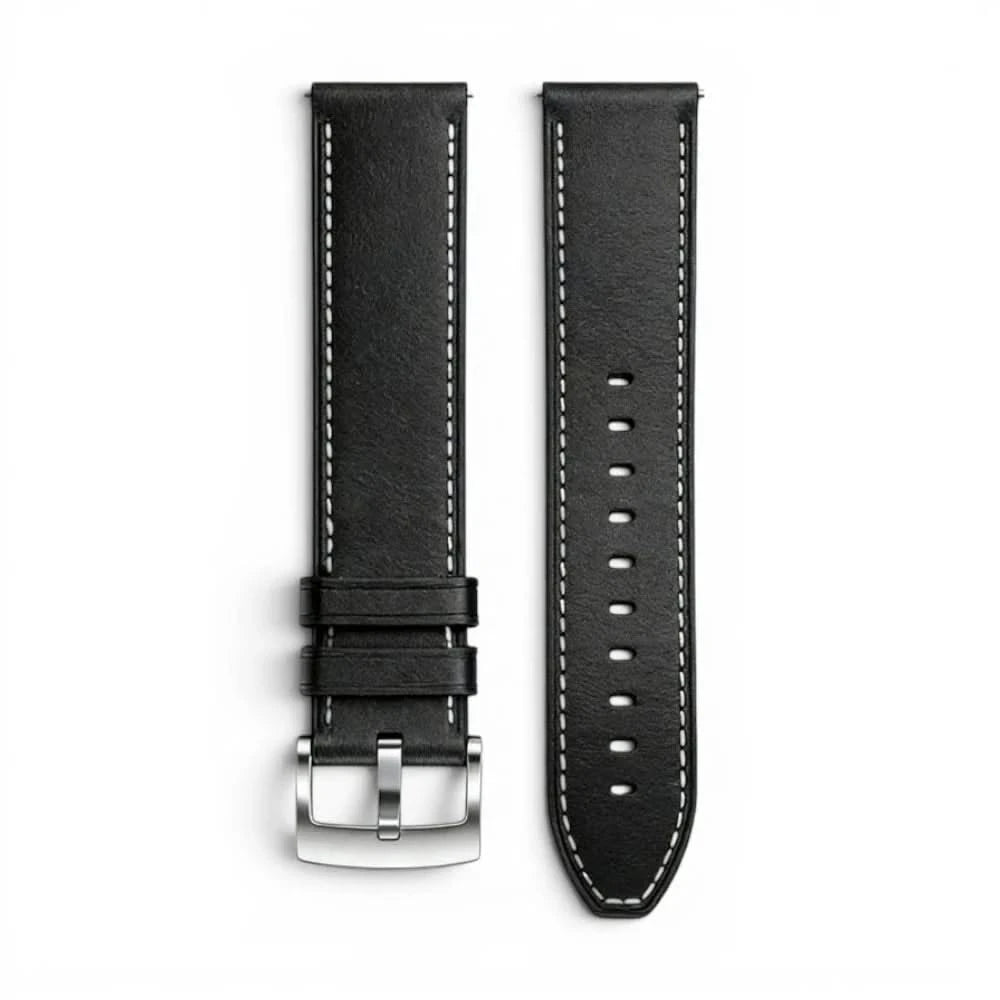 Kellarihm Nappa nahast punane, tagantvaade - Garmin Quick Release 20mm | Clipz-it