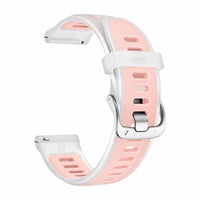 Pasek Prism, silikon półprzezroczysty, różowy - Garmin Quick Release 20 mm | Clipz-it