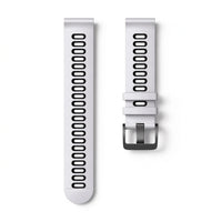 Bracelet Rhythm silicone vert militaire, vue de profil 2 - Garmin Quick Release 20mm | Clipz-it