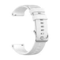 Bracelet Motion silicone blanc, vue de profil - Garmin Quick Release 22mm | Clipz-it