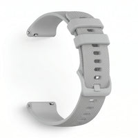 Bracelet Motion silicone gris, vue de profil - Garmin Quick Release 22mm | Clipz-it