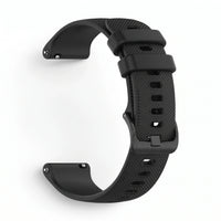Bracelet Motion silicone noir, vue de dos 2 - Garmin Quick Release 22mm | Clipz-it