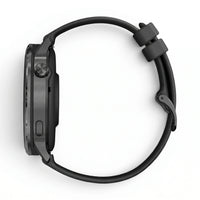 Bracelet Motion silicone noir, vue de dos - Garmin Quick Release 22mm | Clipz-it