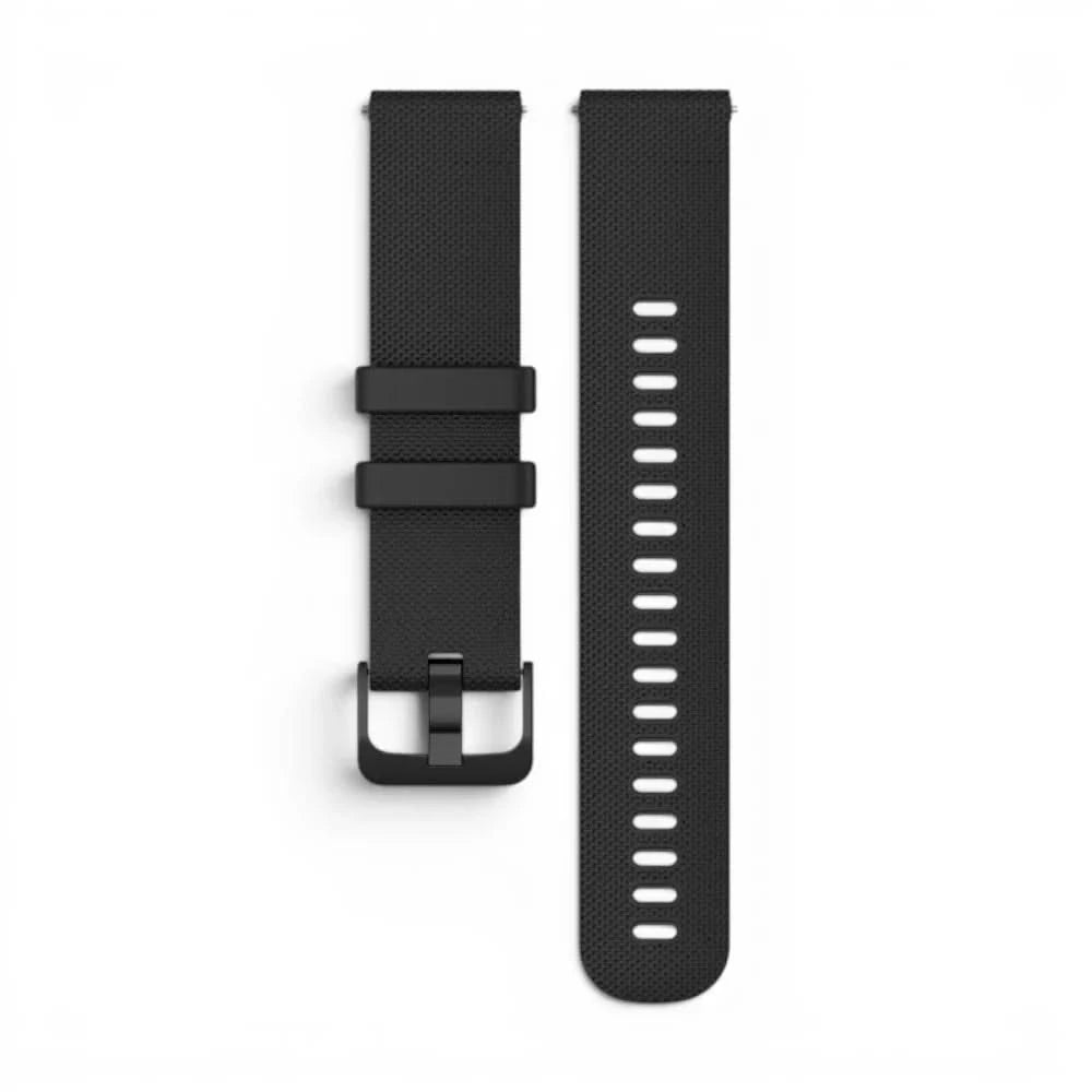 Bracelet Motion silicone vert, vue de profil 2 - Garmin Quick Release 22mm | Clipz-it