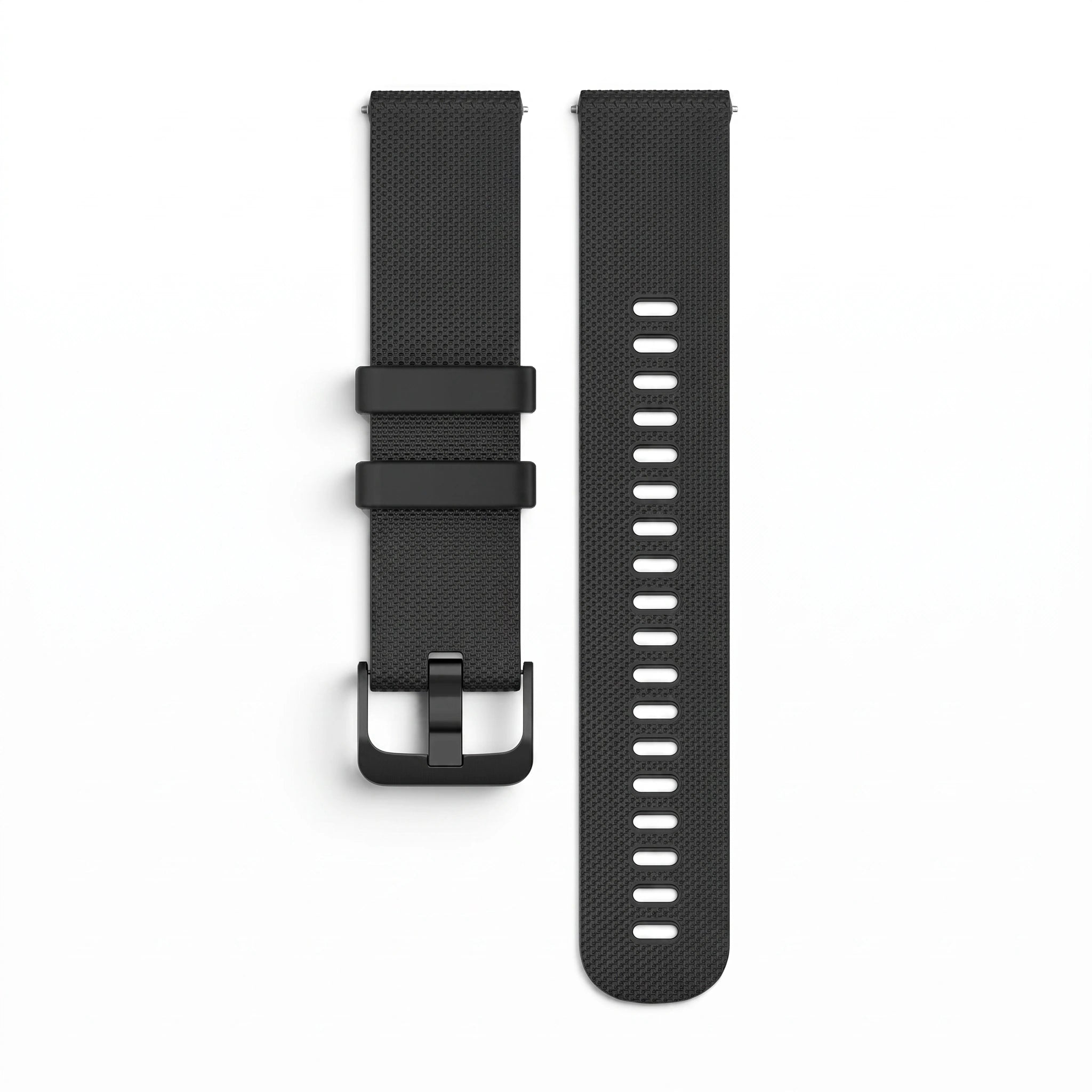 Bracelet Motion silicone vert, vue de profil 2 - Garmin Quick Release 22mm | Clipz-it