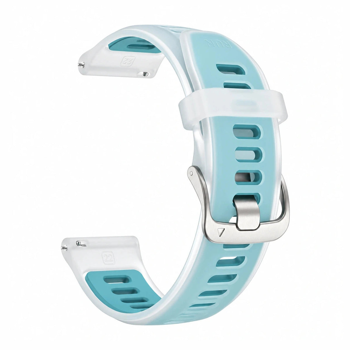 Prism silikoninė pusiau skaidri laikrodžio apyrankė, mėlyna - Garmin Quick Release 22 mm | Clipz-it