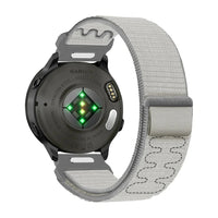 Weave fonott szövet óraszíj, szürke, hátulnézet - Garmin QuickRelease 22 mm | Clipz-it