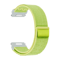 Weave fonott szövet óraszíj, zöld, oldalnézet - Garmin QuickRelease 22 mm | Clipz-it