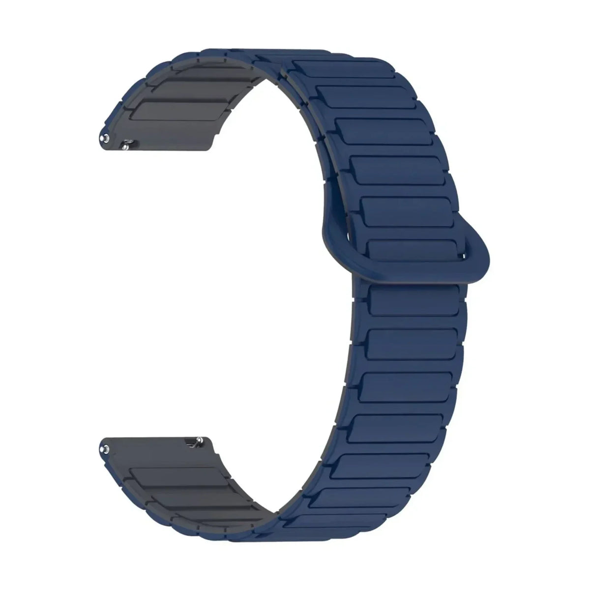 Bracelet Pulse silicone magnetique bleu nuit, vue 3 - Garmin Quick-Release | Clipz-it