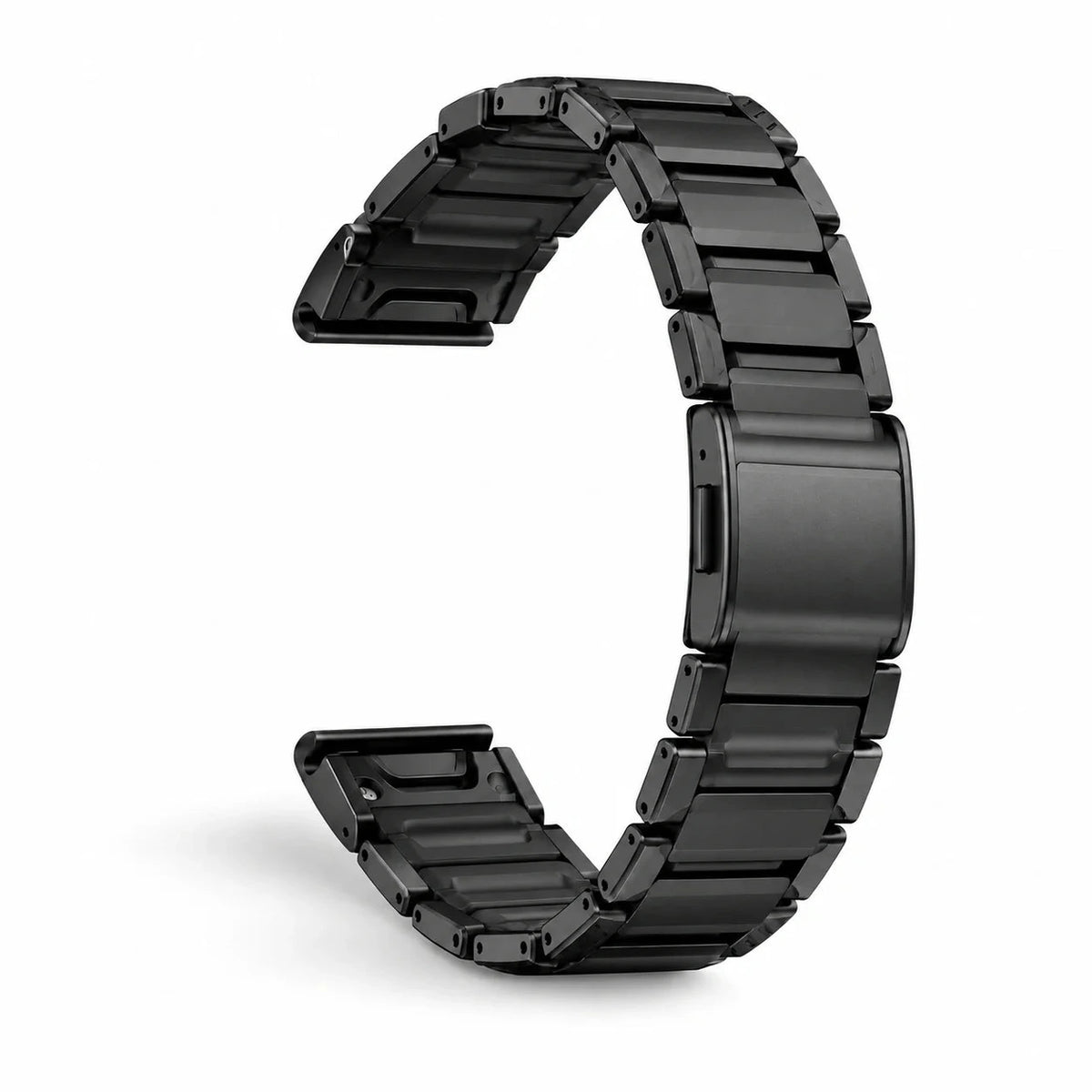 Correa Forge negra, vista 2 - Garmin QuickFit 22 mm | Clipz-it