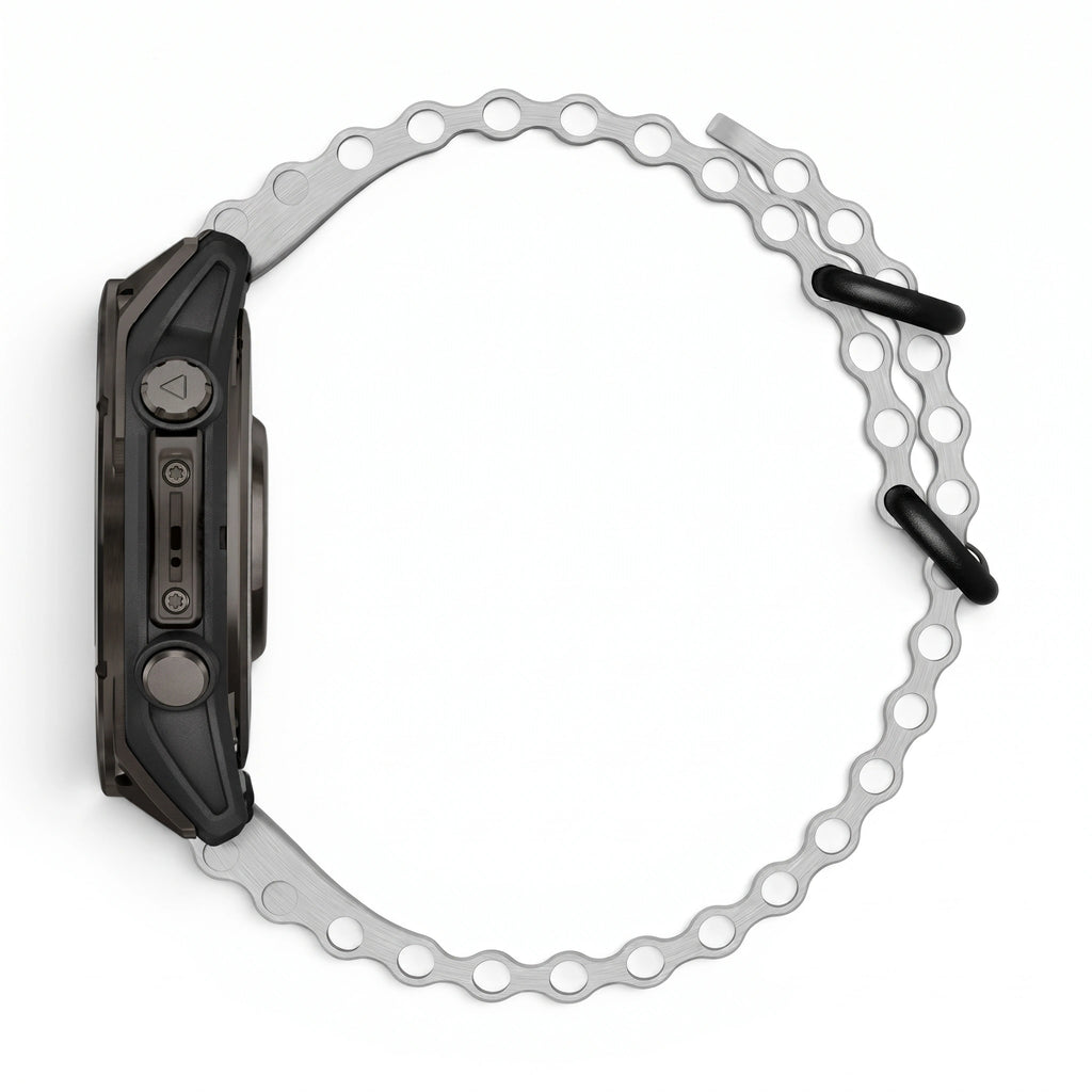 Bracelet Marine silicone marine, vue de dos - Garmin QuickFit 22mm | Clipz-it