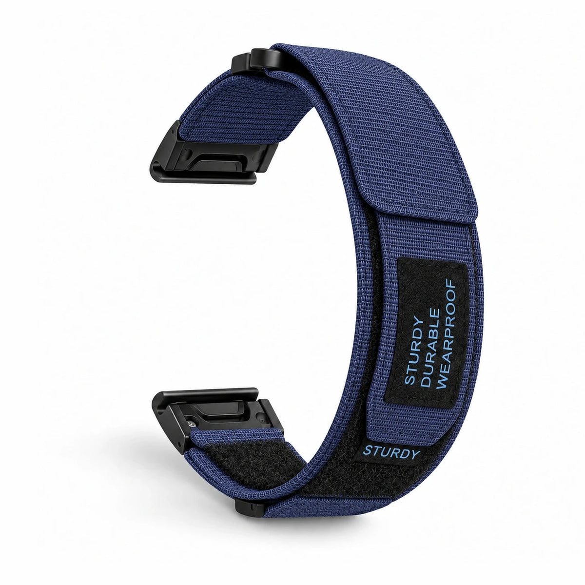 Garmin QuickFit 22 mm Patrol kétrészes szövet óraszíj, tengerészkék, 3. nézet | Clipz-it